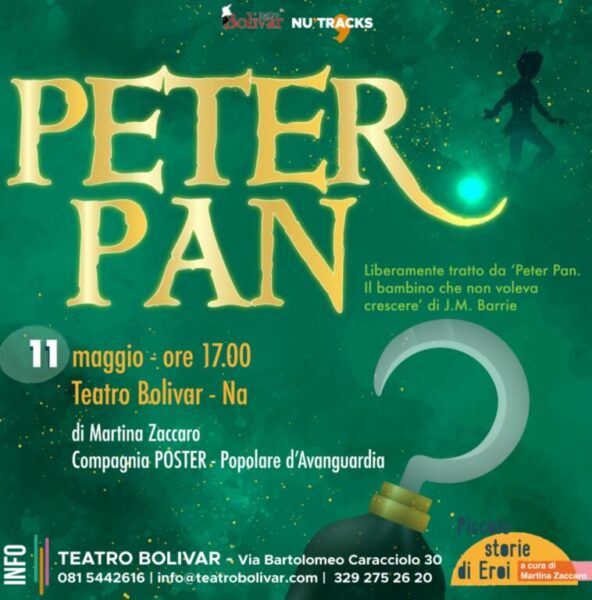 Peter Pan al teatro Bolivar di Napoli