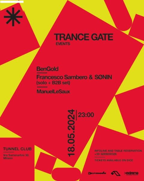 Trance Gate closing party al Tunnel Club Milano