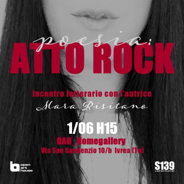 Evento “Poesia: Atto Rock” | Incontro letterario con l’autrice Mara Risitano