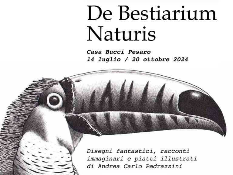 De Bestiarium Naturis. Andrea Carlo Pedrazzini a Pesaro