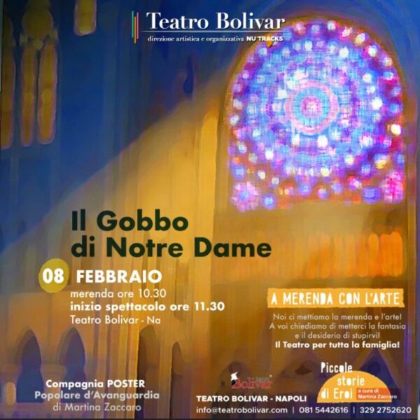 Il Gobbo di Notre Dame al teatro Bolivar di Napoli