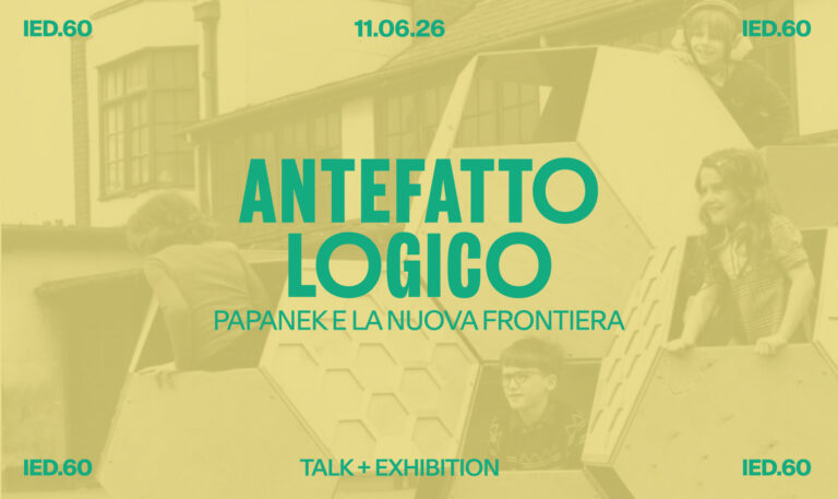 Antefatto Logico | Papanek e la nuova frontiera