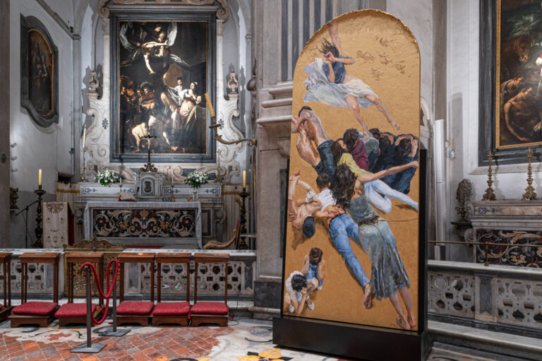 Il cielo negato: Yu Hong e Caravaggio, due visioni della fragilità umana al Pio Monte della Misericordia