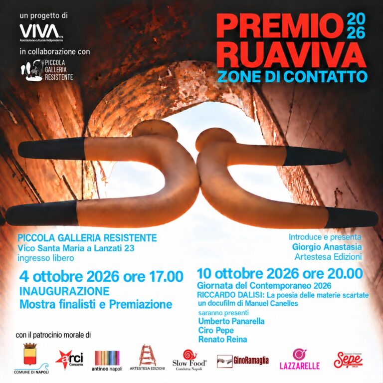 Premio Rua Viva 2026. Zone di contatto