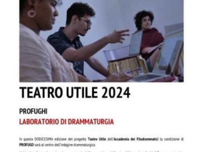 Profughi: laboratorio di drammaturgia per Teatro Utile