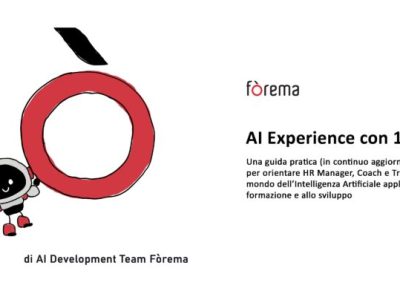 L’intelligenza artificiale applicata alla formazione: il libro di FÒREMA