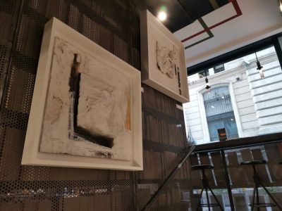 Nicola Caroppo Sedimenti Contemporanei panoramica della mostra