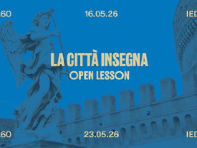 La città insegna open house ied roma