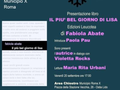 Presentazione del libro “Il più bel giorno di Lisa”