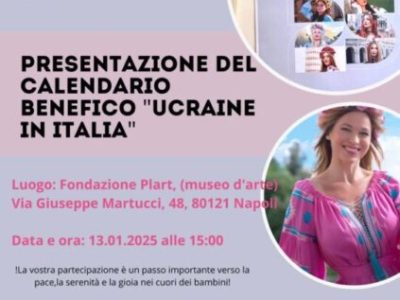 La Bellezza Salva: al PLART il calendario per l’Ucraina