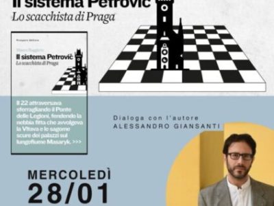 Il Sistema Petrovič – Lo scacchista di Praga | Presentazione del libro a Frascati