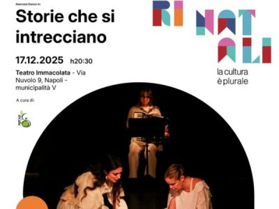 “Storie che s’intrecciano” al Teatro Immacolata