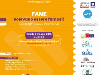 Fame cena con delitto napoli