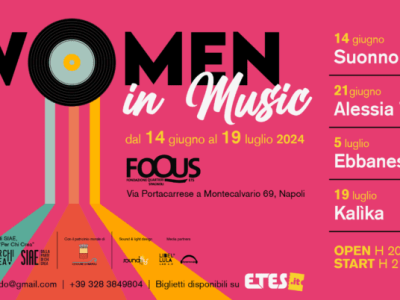 Women in Music: La Seconda Edizione della Rassegna Musicale al Femminile a Napoli