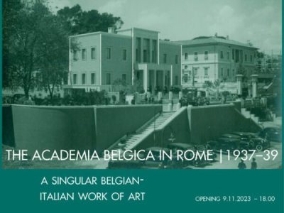 The Academia Belgica in Rome 1937 – 1939