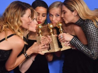 La serie Hbo Big Little Lies conquista 4 Golden Globe: migliore miniserie, migliore attrice Nicole Kidman, migliore attrice non protagonista Laura Dern e miglior attore non protagonista