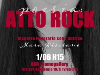 Evento “Poesia: Atto Rock” | Incontro letterario con l’autrice Mara Risitano